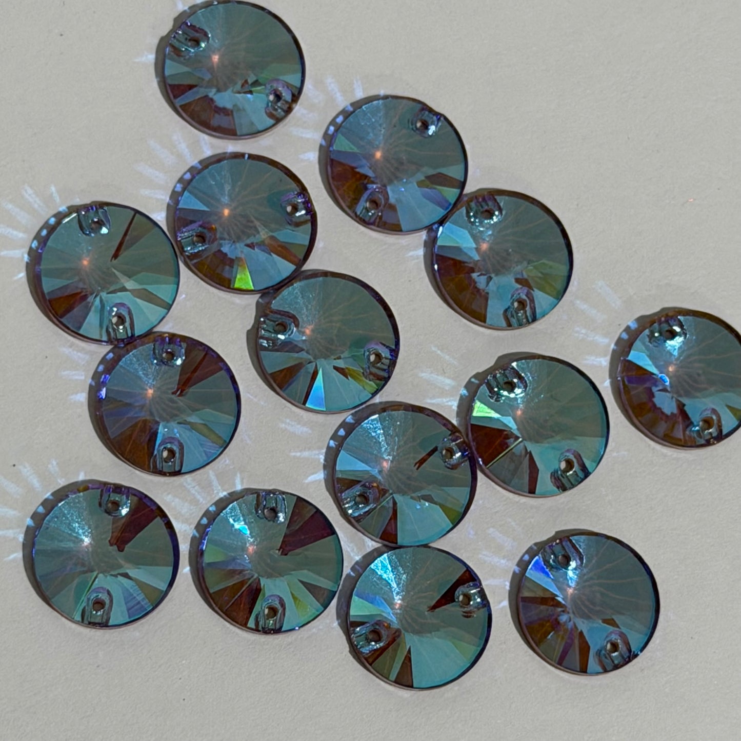 Rivoli 14mm, Soft Grey