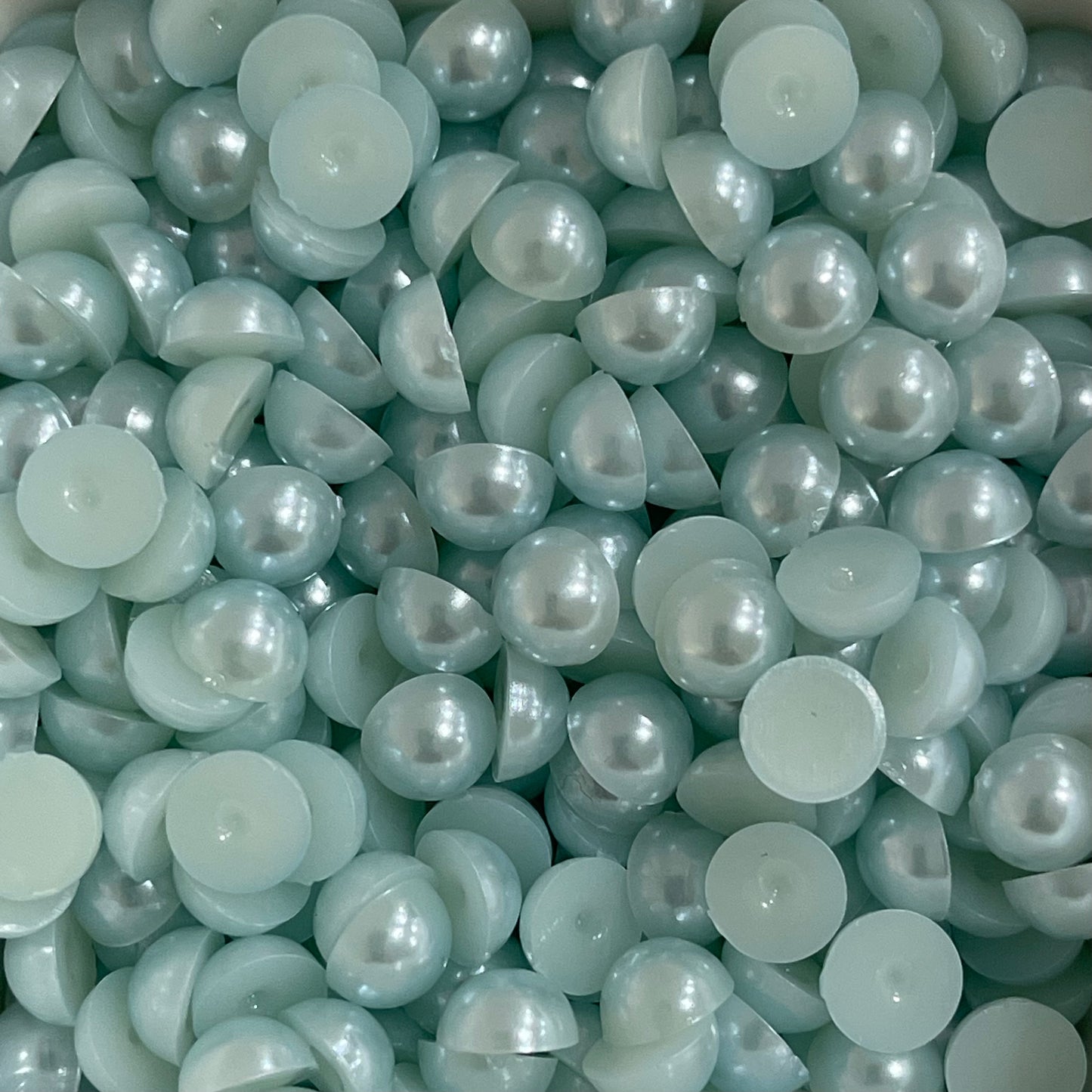 Pearl Flatback - Powder Blue