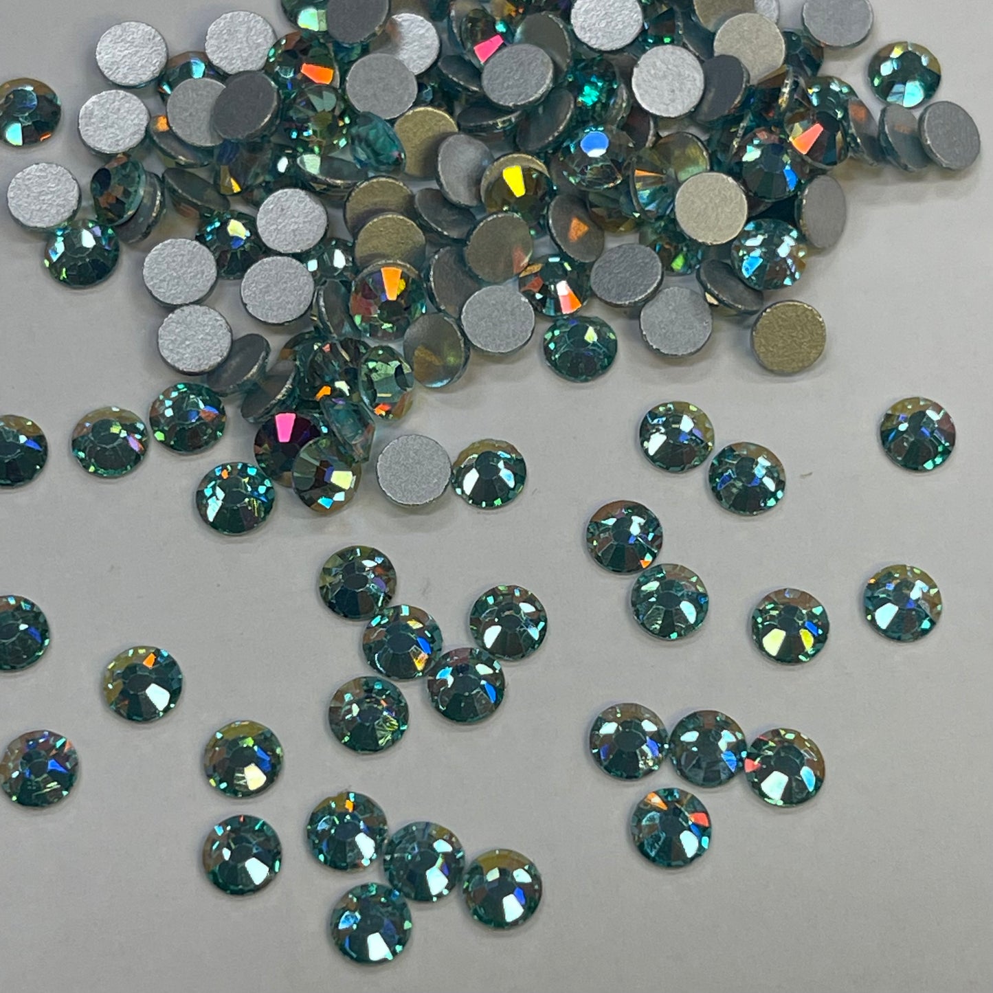 Fancy Aqua - AAA Non Hotfix Diamante Crystals