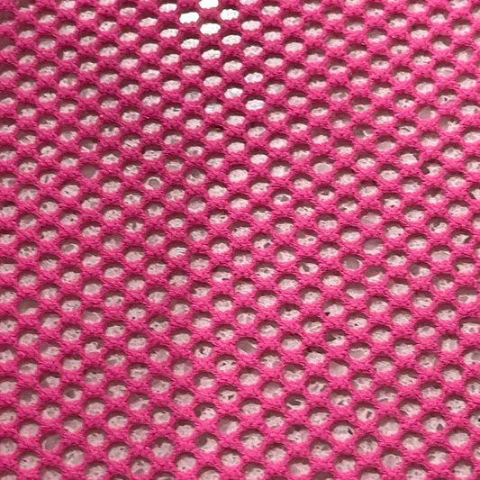 Fluro Pink - Mini Small Fishnet Spandex