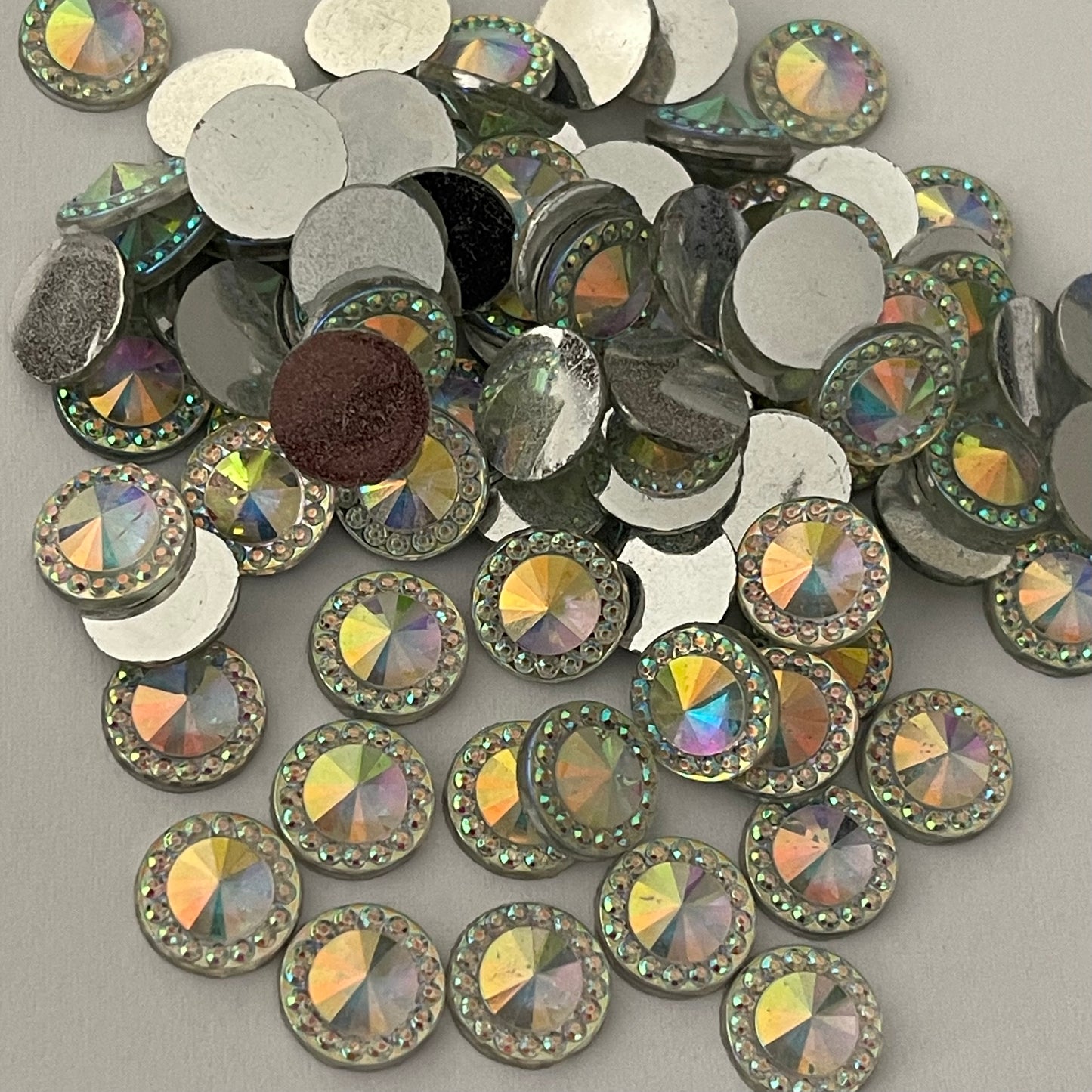 10mm, Round Textured - AB