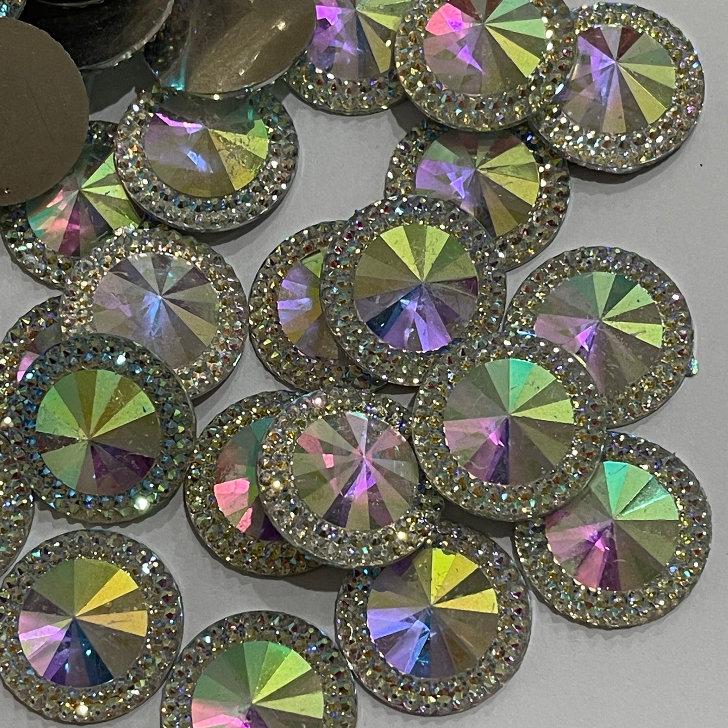 25mm, Round Textured - AB