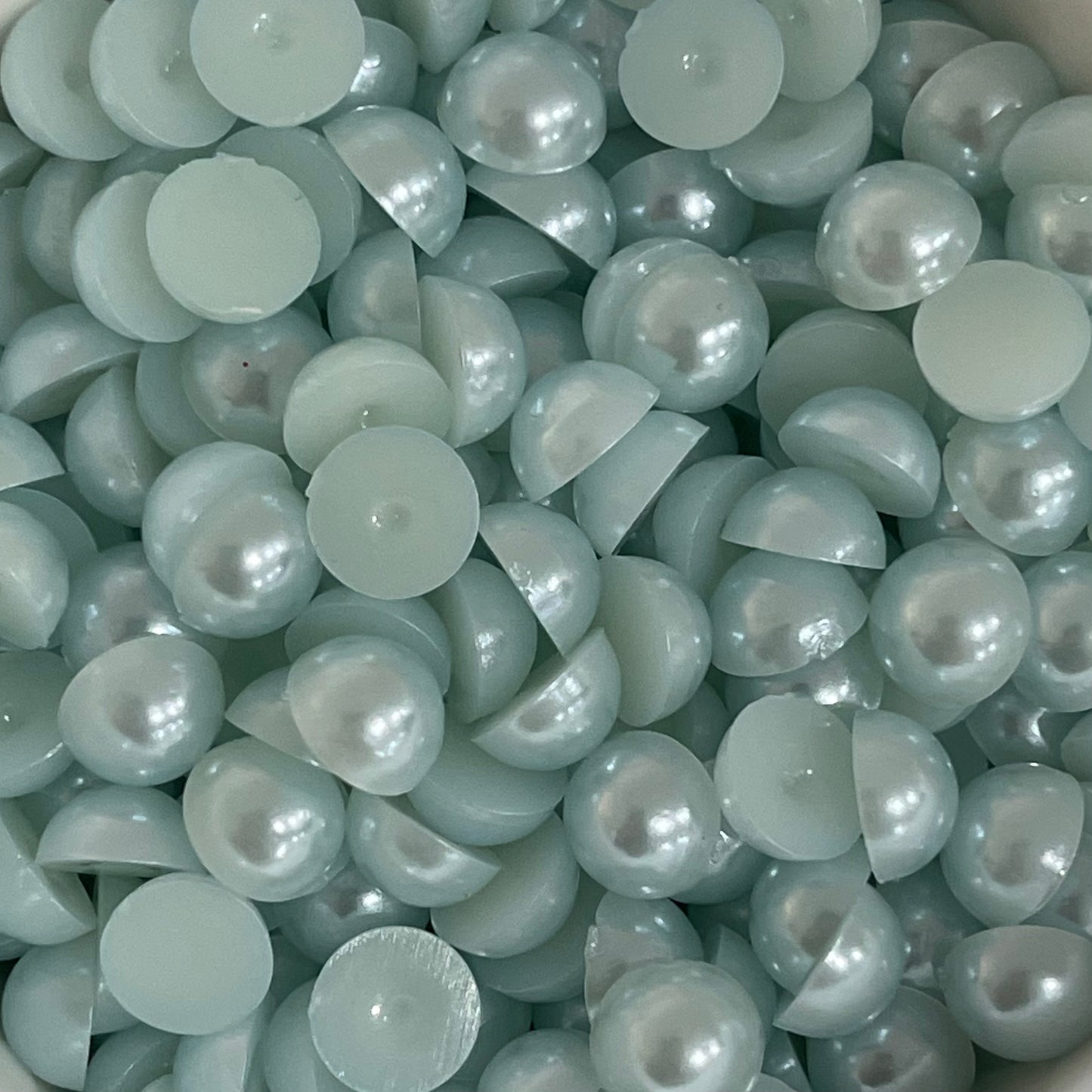 Pearl Flatback - Powder Blue