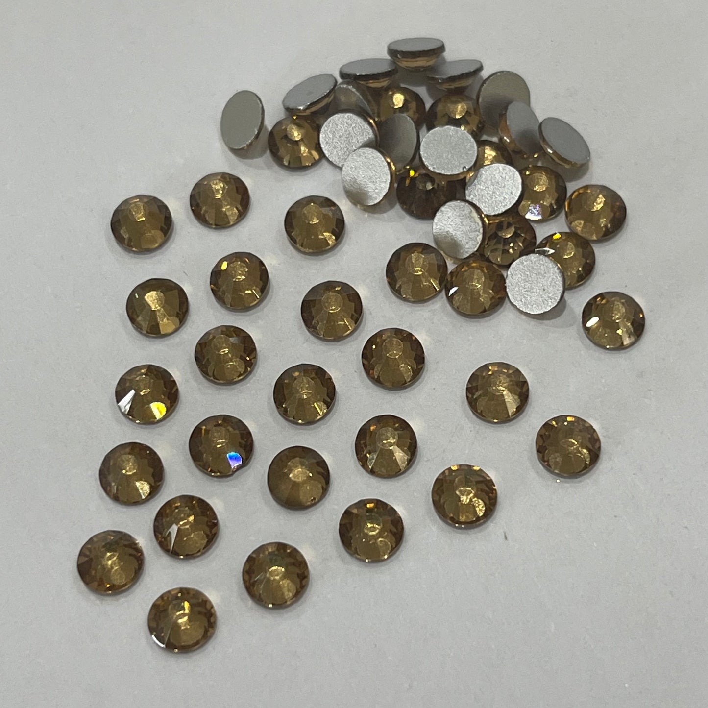 Light Colorado Topaz - AAA Non Hotfix Diamante Crystals