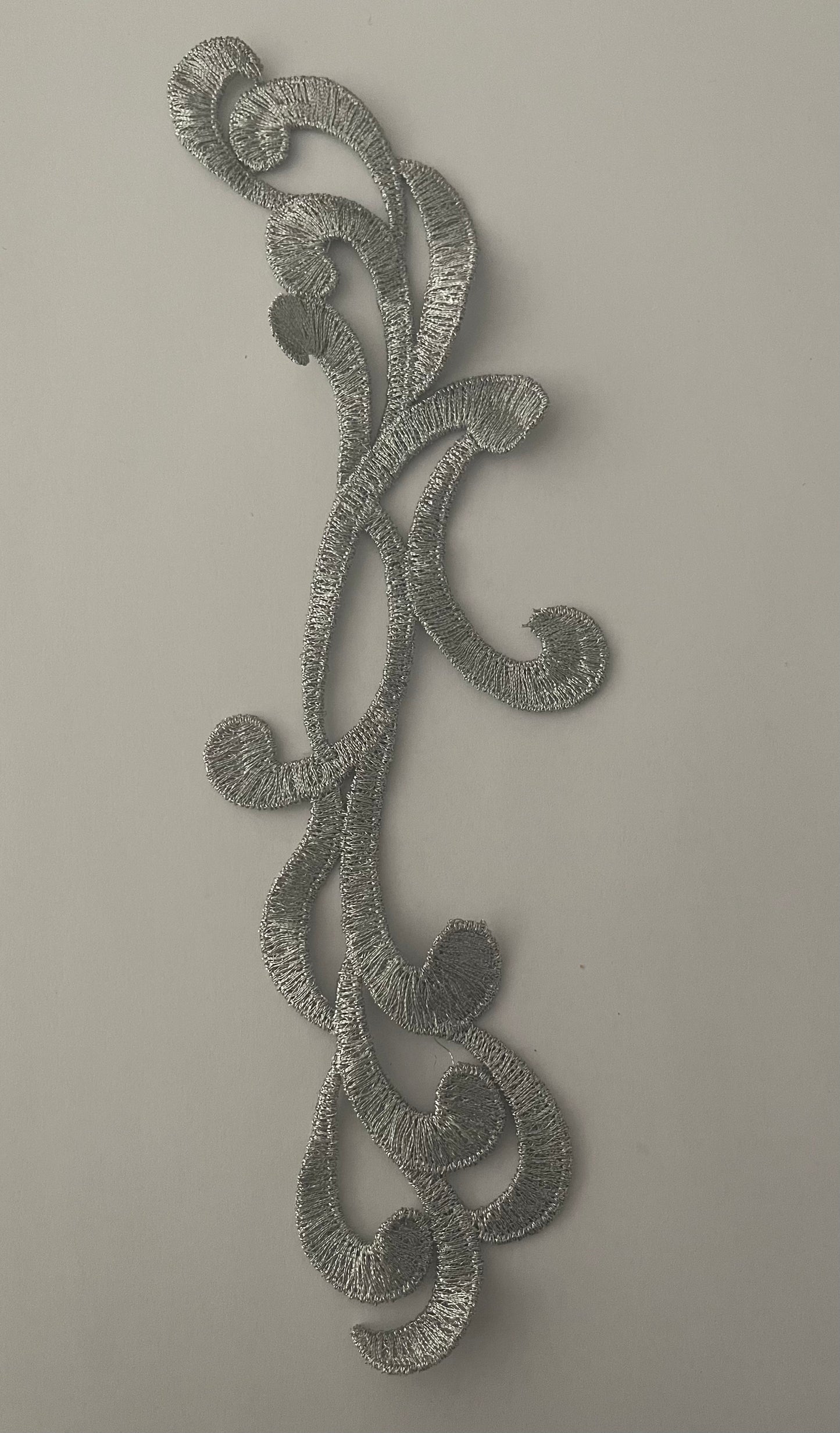 Long Swirl Range - Antique Silver