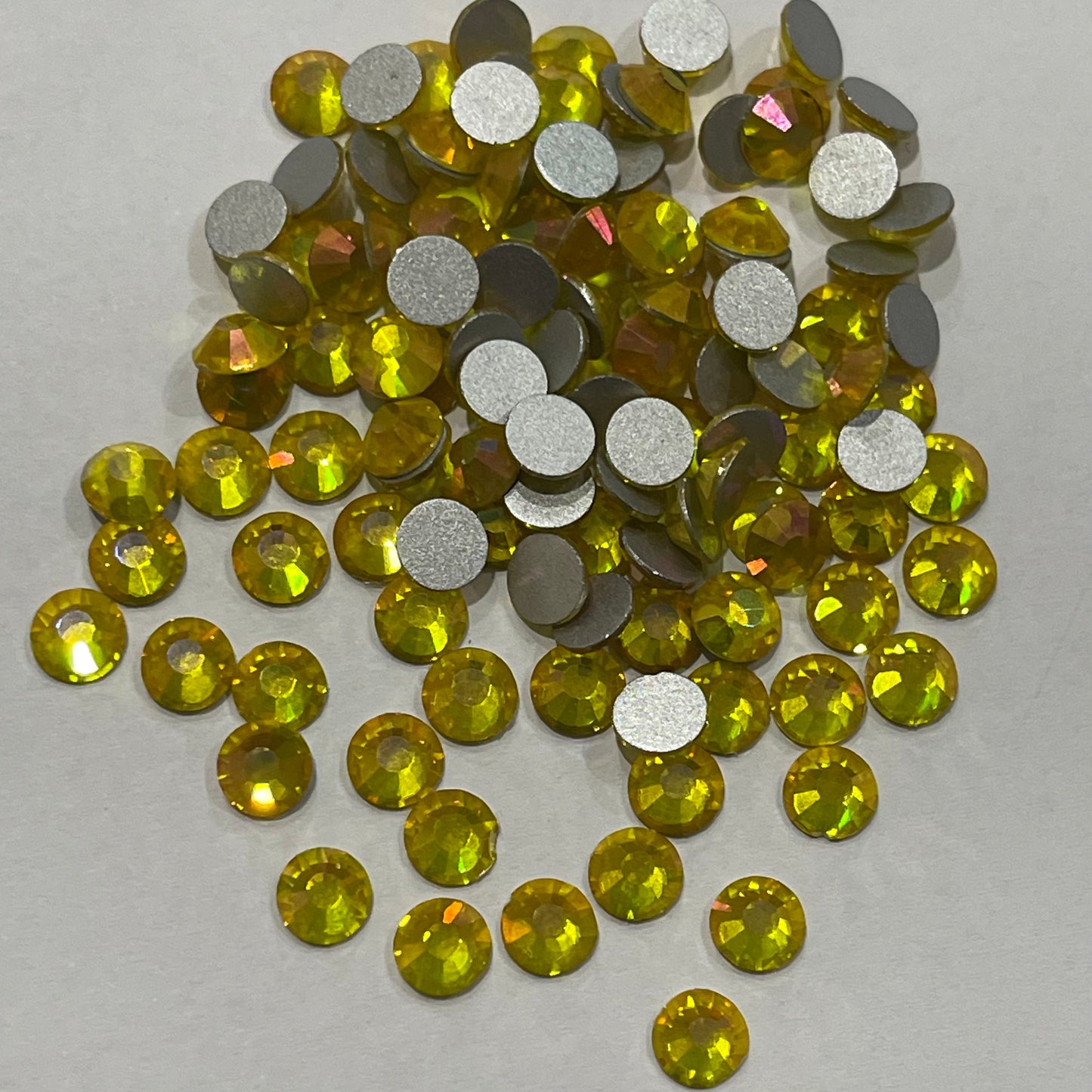 NEW Fancy Yellow - Non Hotfix Diamante AAA Crystals