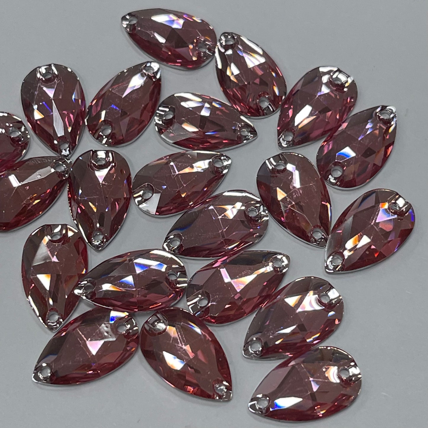 18mm, Drop - Light Pink