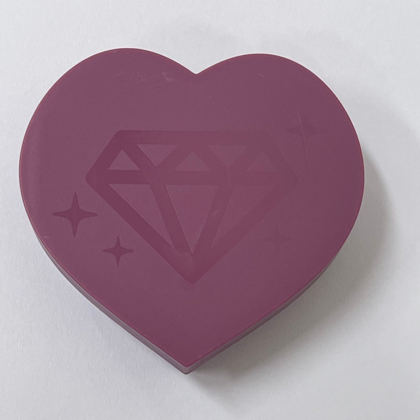 Limited Edition Heart Crystal Trays - Amethyst