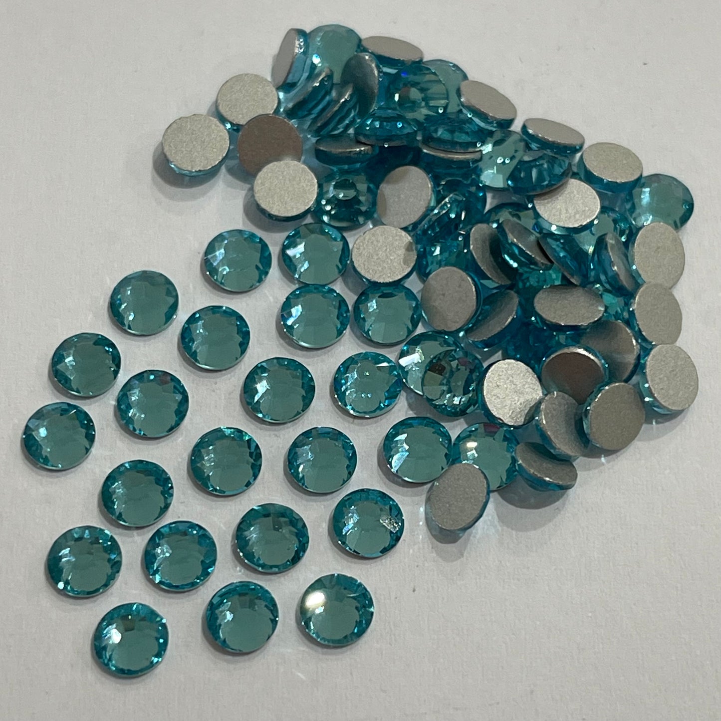 Aquamarine - AAA Non Hotfix Diamante Crystals