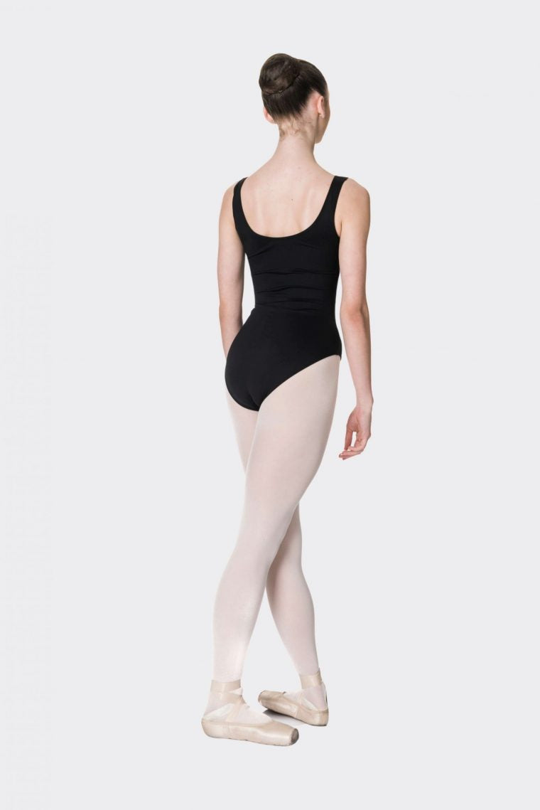 Studio 7 Premium Thick Strap Leotard - Black