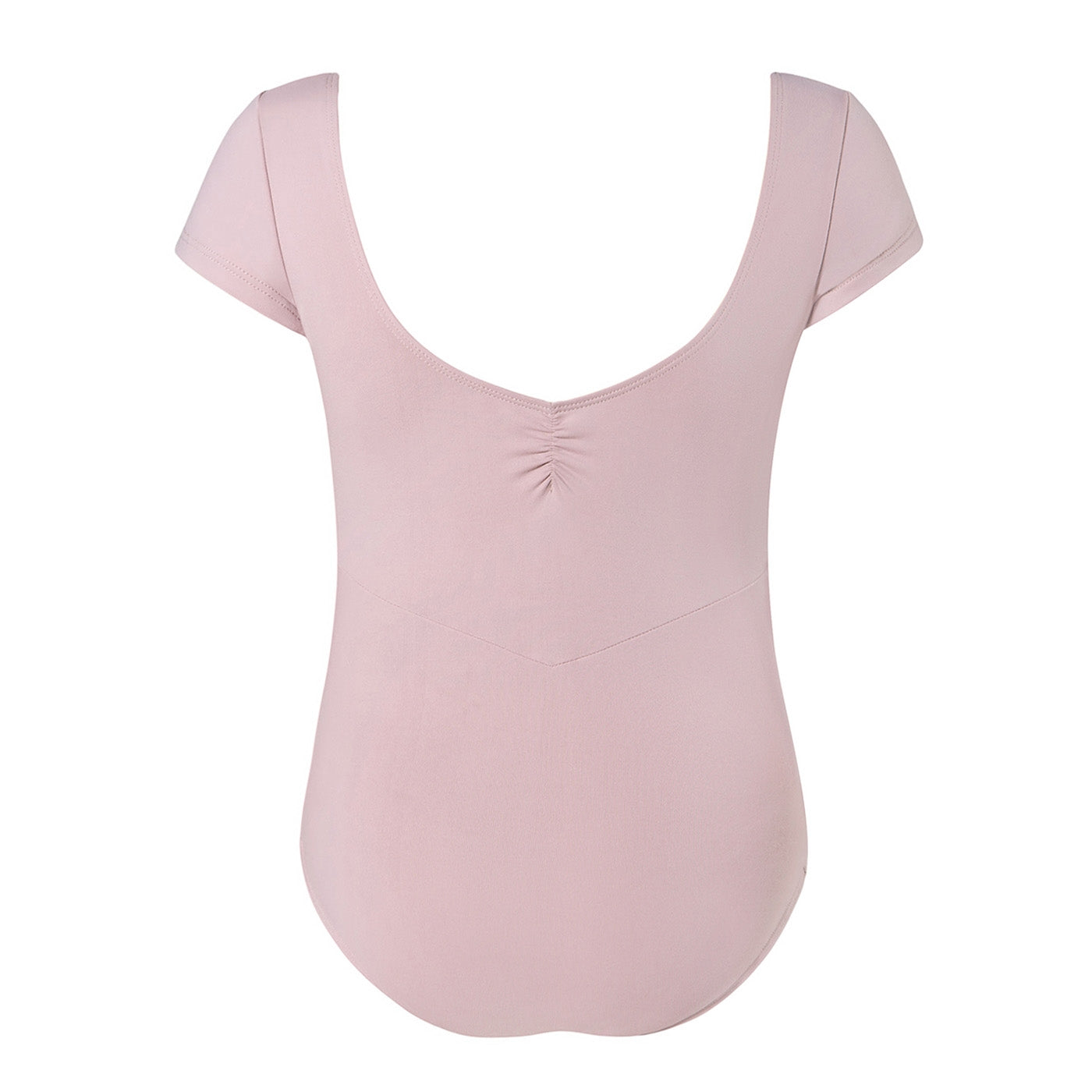 Veronica Cap Sleeve Leotard - Pink Champagne