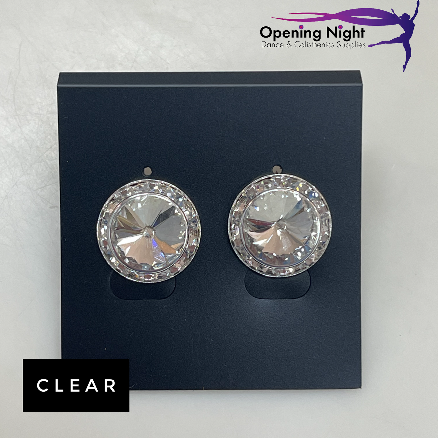 Crystal Stud Earrings