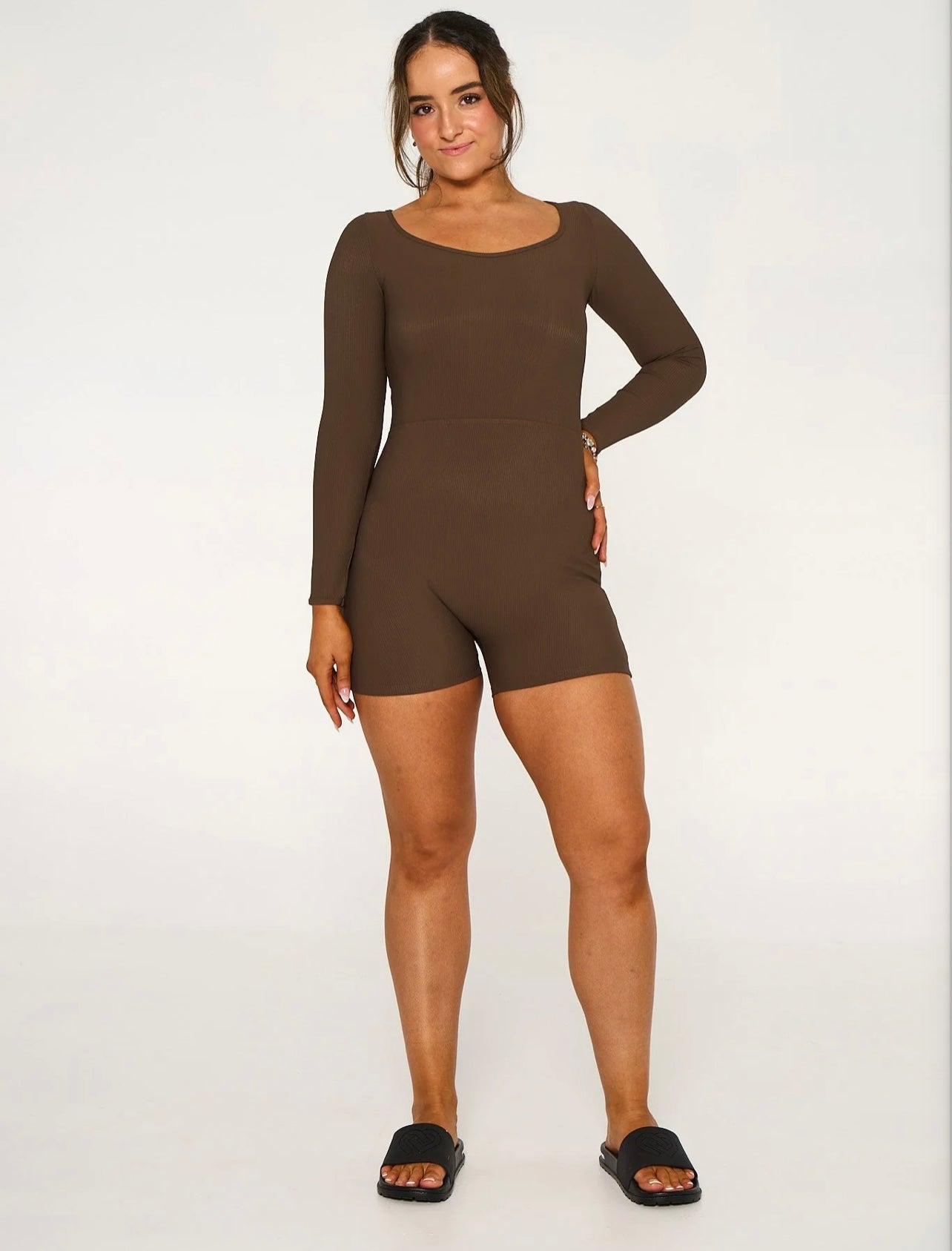 Claudia Bodysuit - Chocolate