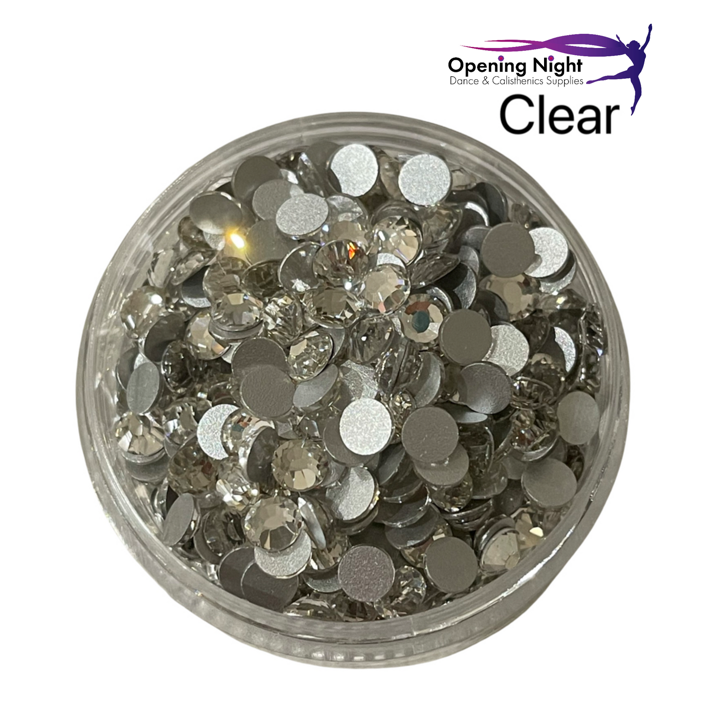 BULK PREORDER - Clear - Non Hotfix Diamante AAA Crystals