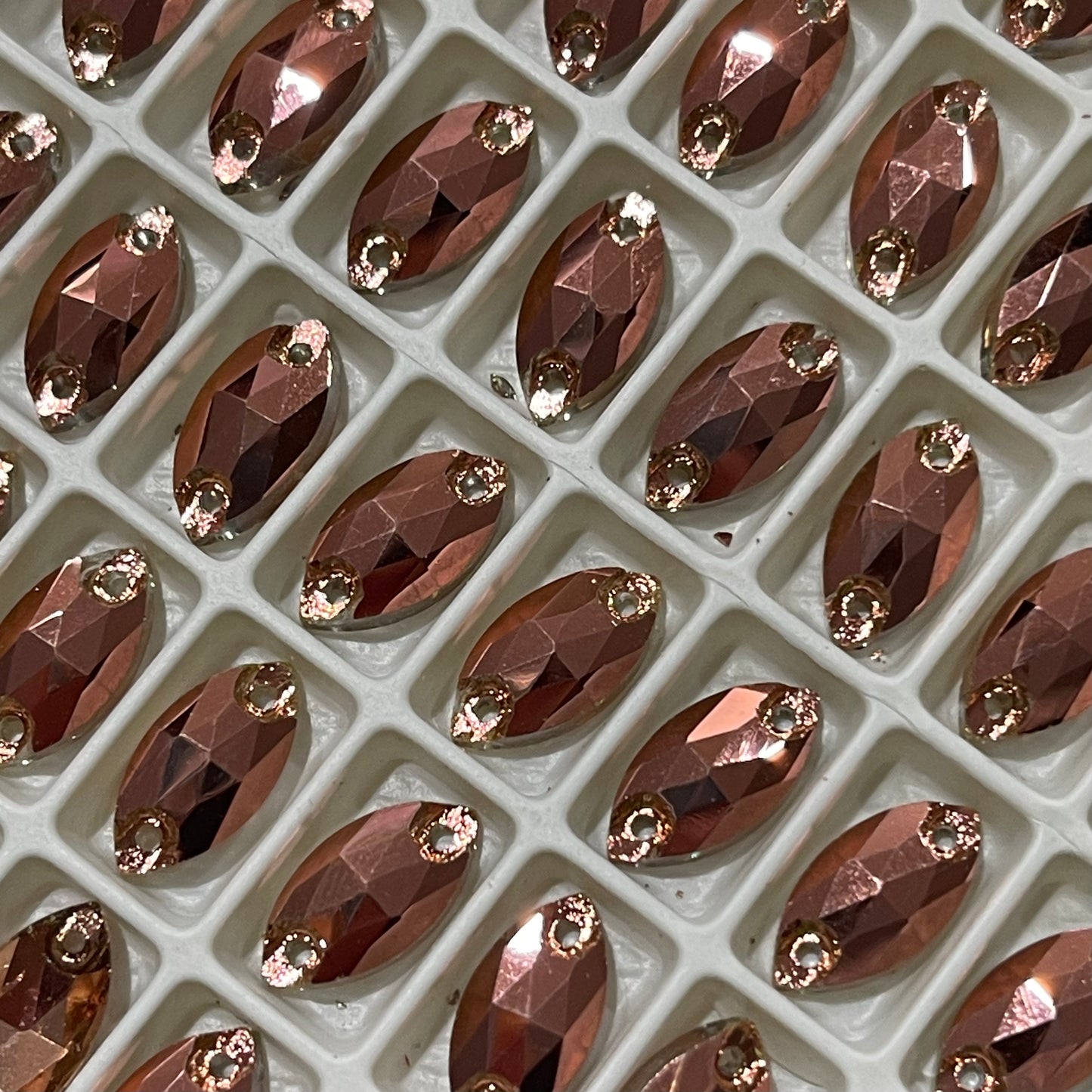 Navette 12mm, Rose Gold