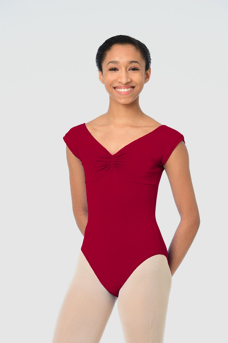 Burgundy Cap Sleeve - Gaynor Minden