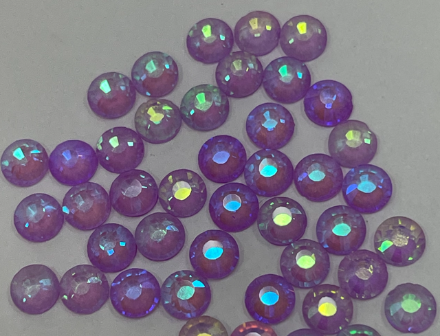 Neon Light Purple - AAA Non Hotfix Diamante Crystals
