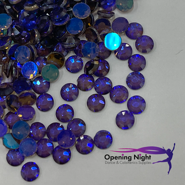 Aurora Amethyst - AAA Non Hotfix Diamante Crystals