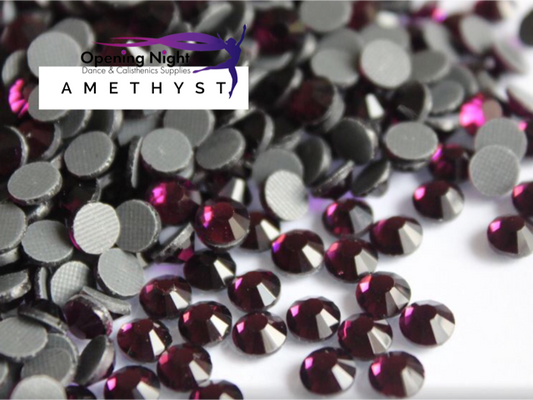 Amethyst - Hotfix Diamante DMC Crystals