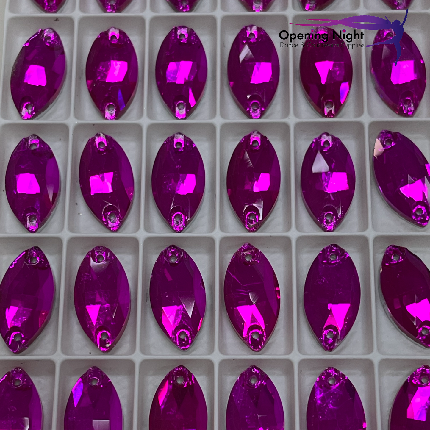 Navette 12mm, Hot Pink