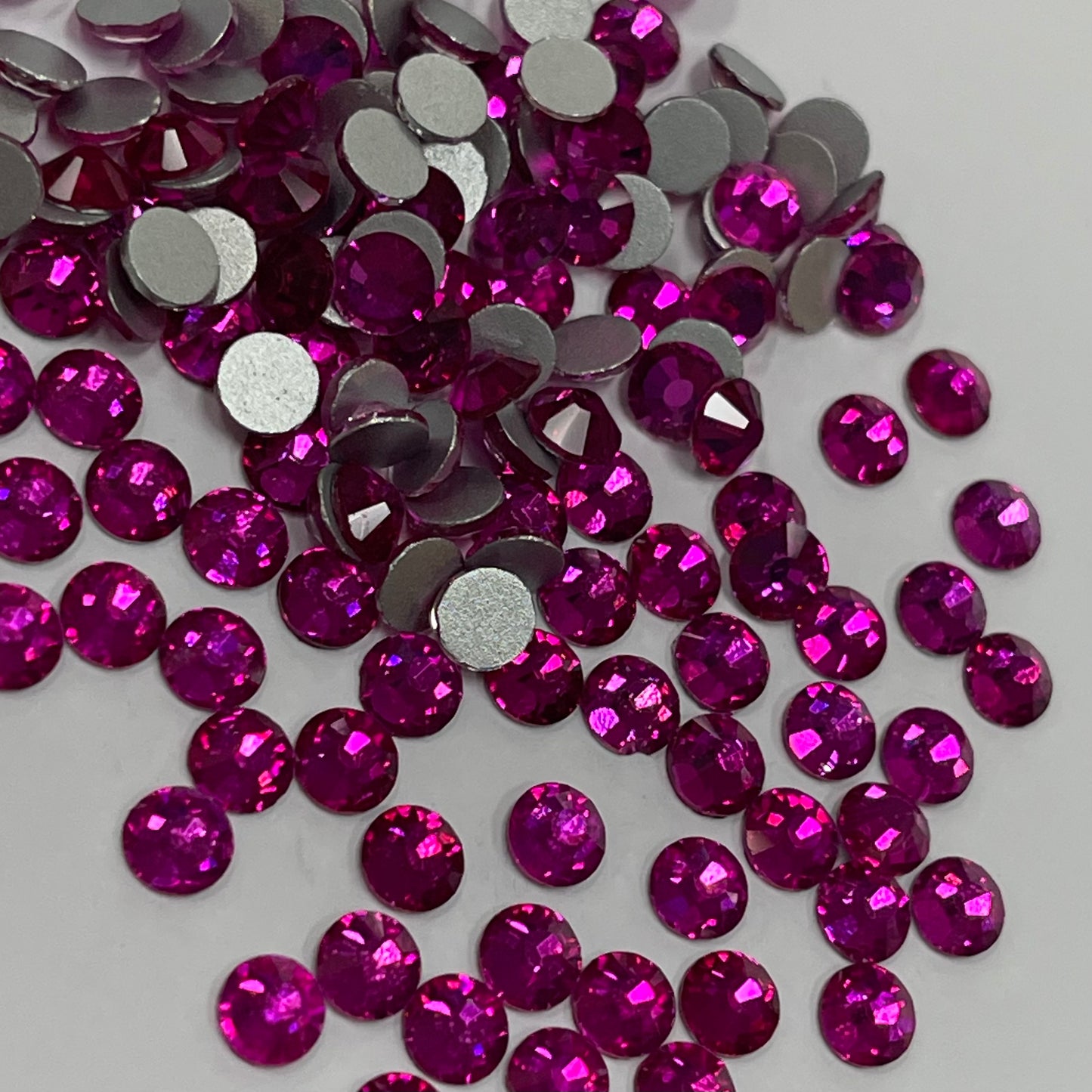 Dark Rose - AAA Non Hotfix Diamante Crystals