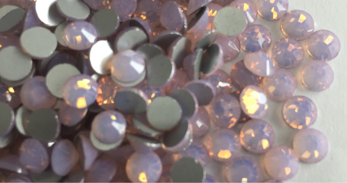 Pink Opal - AAA Non Hotfix Diamante Crystals