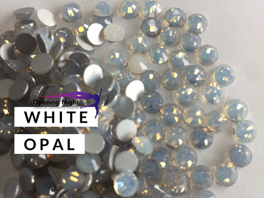 White Opal - AAA Non Hotfix Diamante Crystals