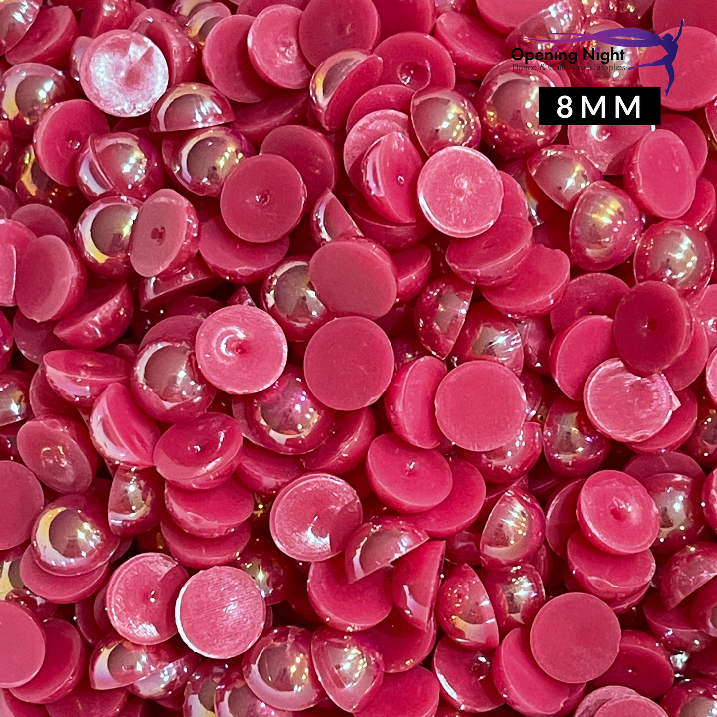 Pearl Flatback - Rose AB