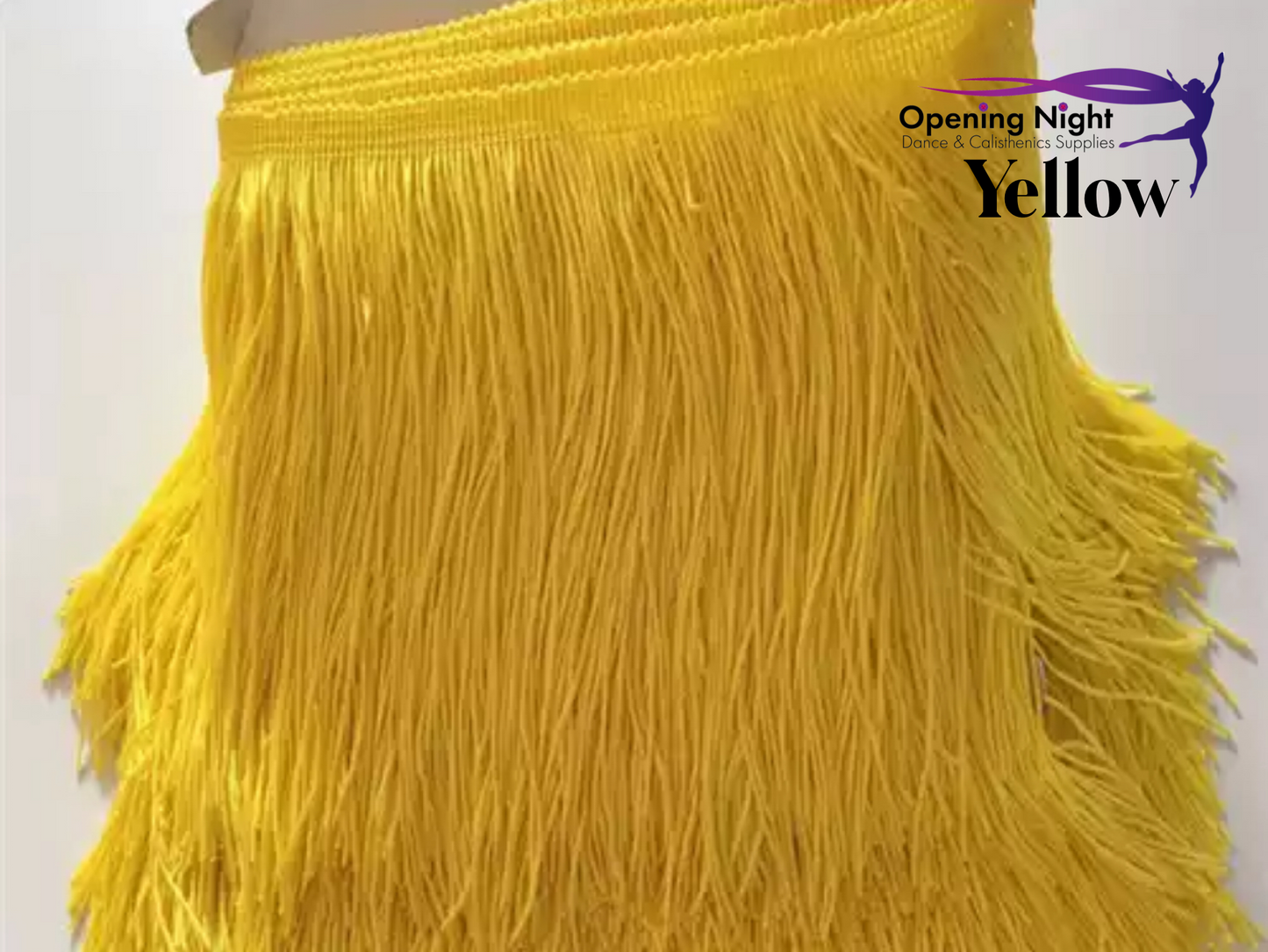 Yellow - Fringe 15cm