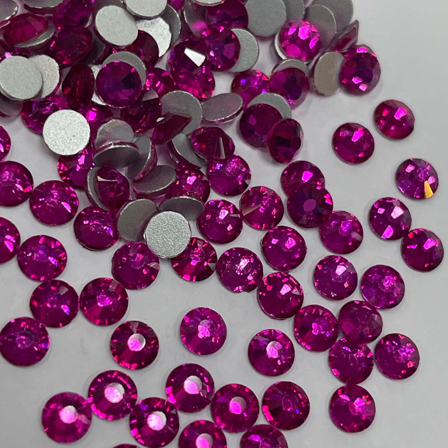 NEW Dark Rose - Non Hotfix Diamante AAA Crystals