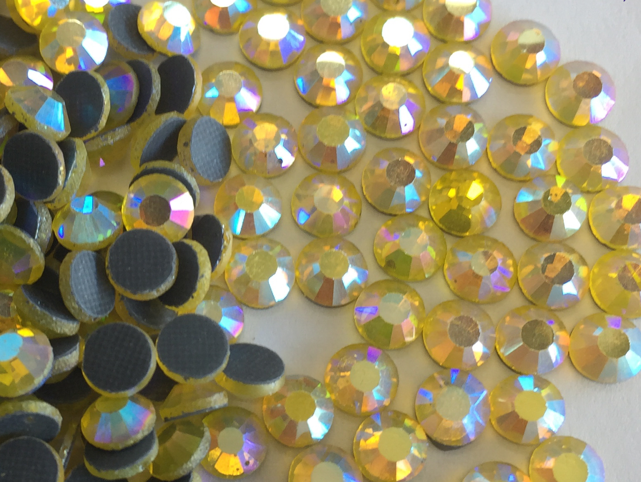 Yellow Citrine AB - DMC Hotfix Diamante Crystals