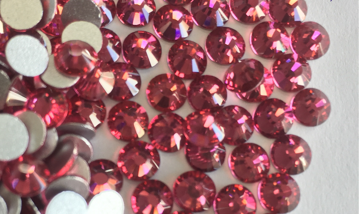 Rose - AAA Non Hotfix Diamante Crystals