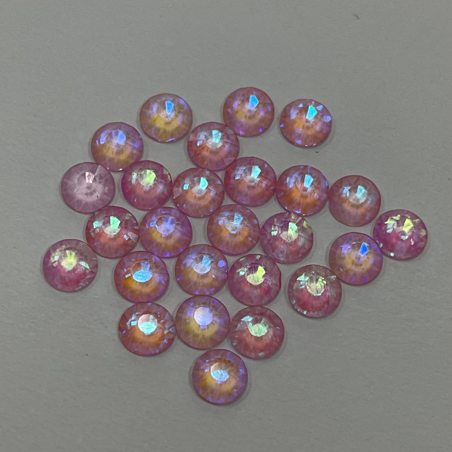 NEW Aurora Pink - Non Hotfix Diamante AAA Crystals