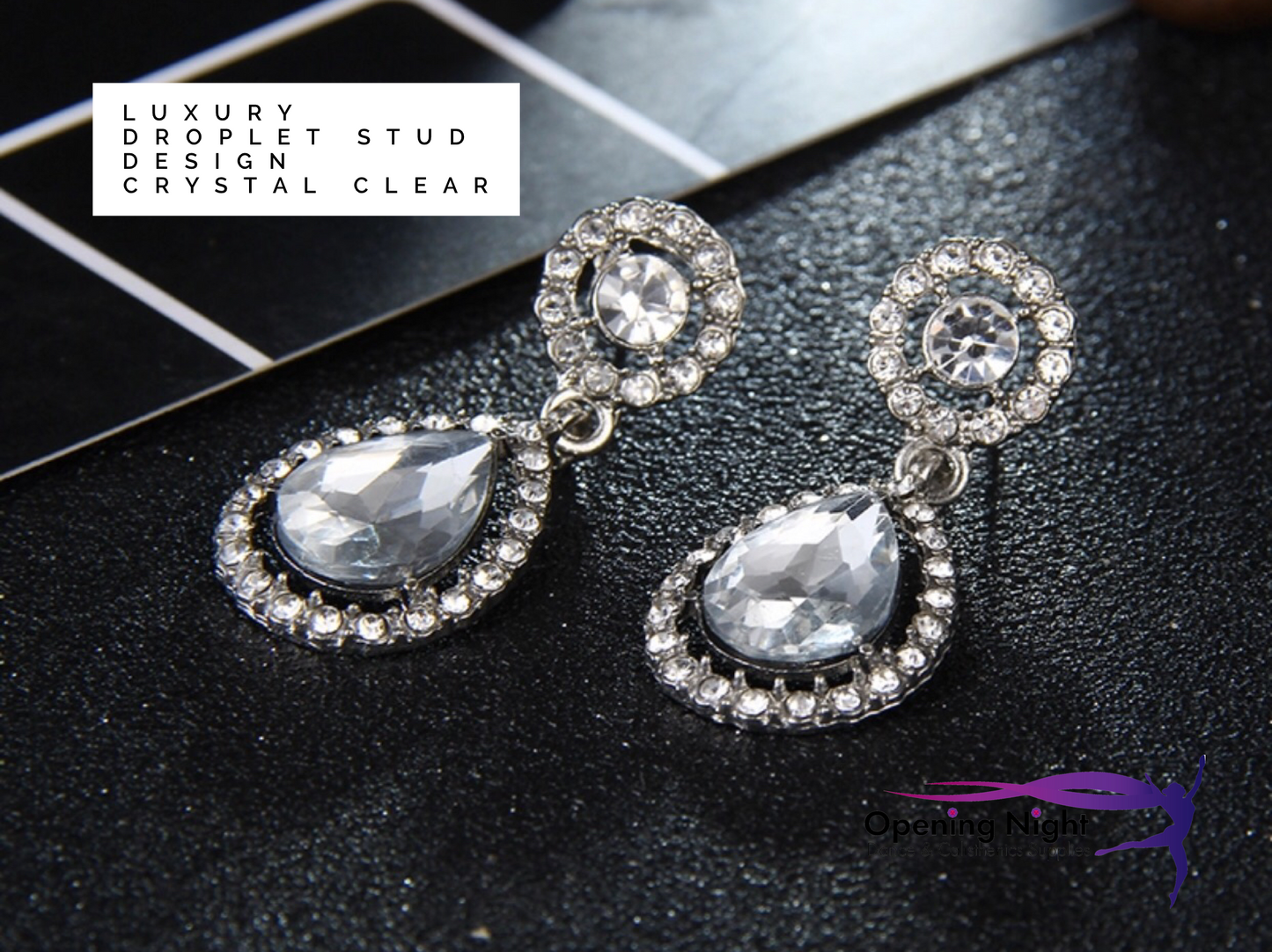 Earrings - Droplet Stud