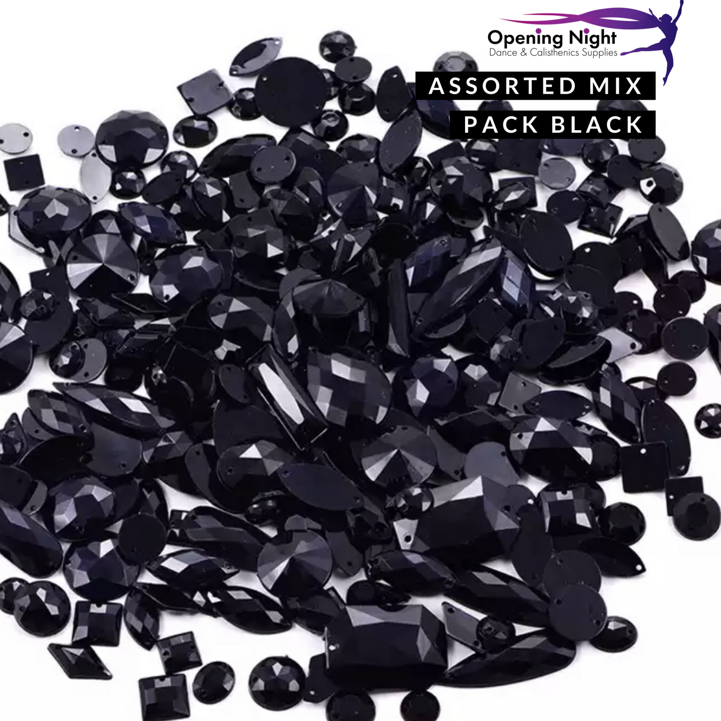 Assorted Mix Pack - Jet Black