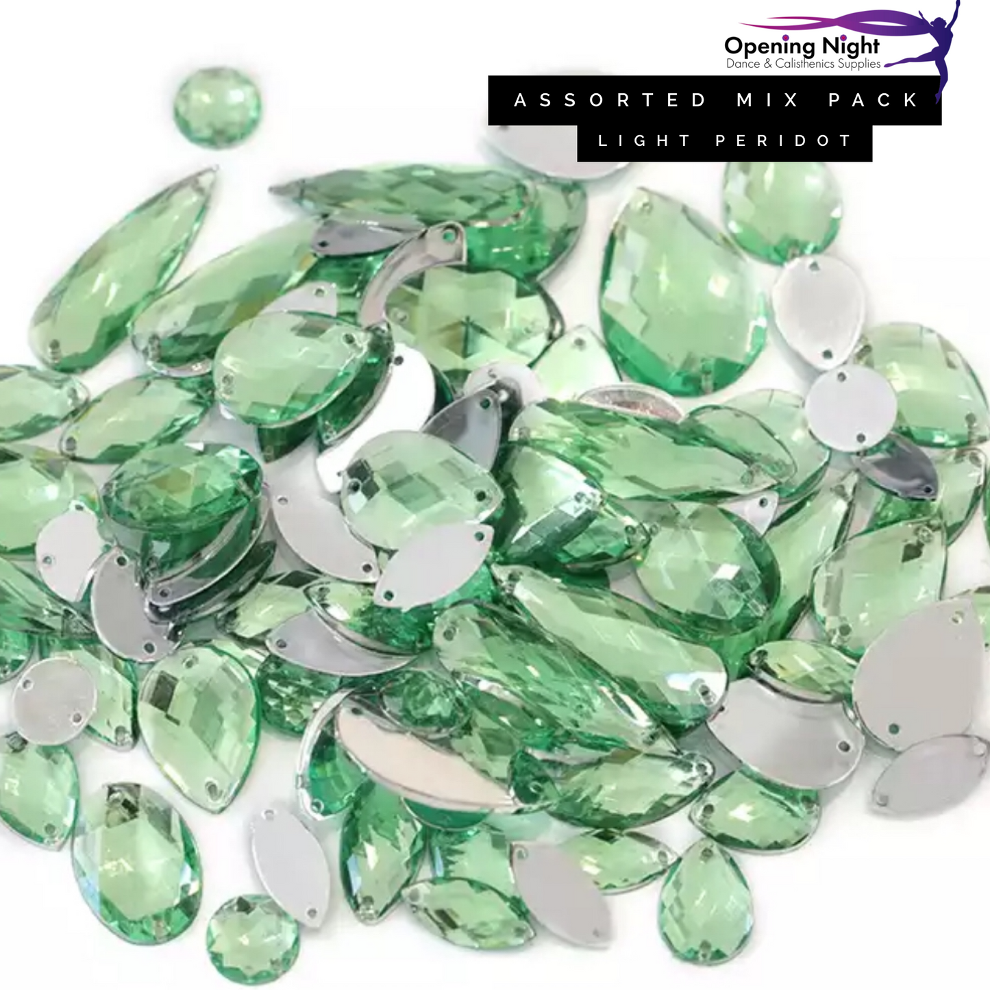 Assorted Mix Pack - Light Peridot