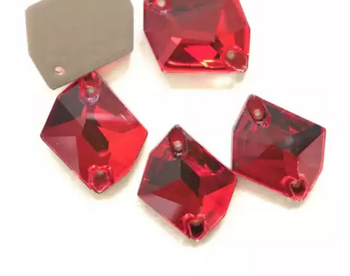 17mm Cosmic - Light Siam - Glass