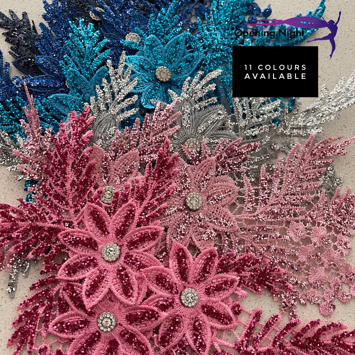 3D Glitter Range - Lavender