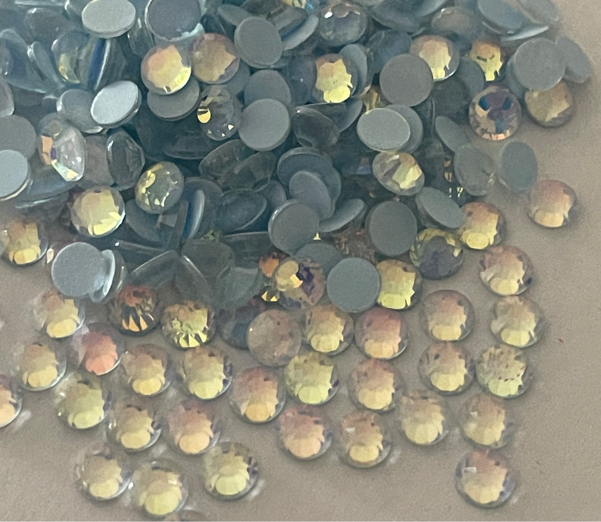 Luminous Powder Blue Opal - AAA Non Hotfix Diamante Crystals