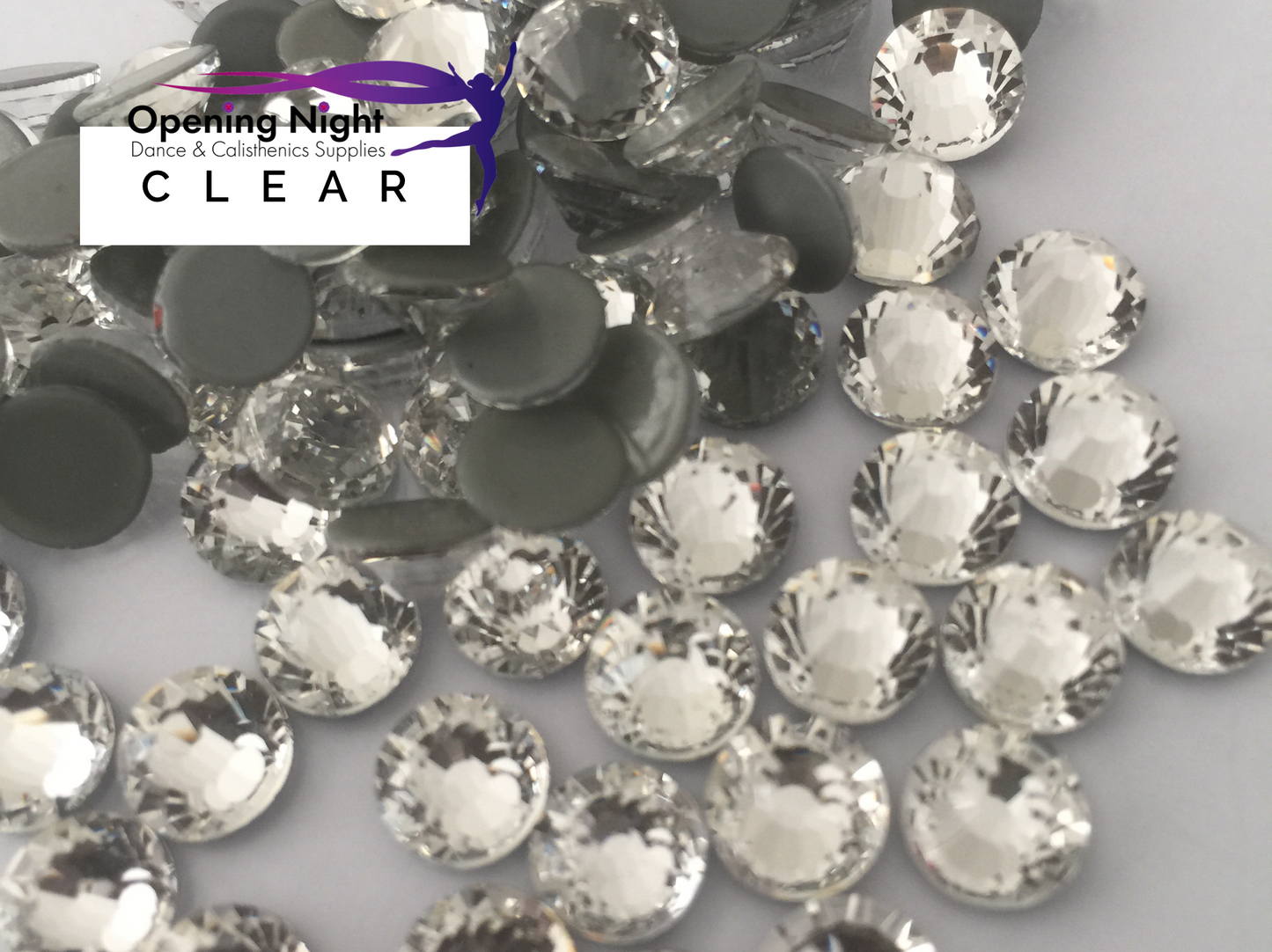 Clear - Hotfix Diamante AAA Crystals