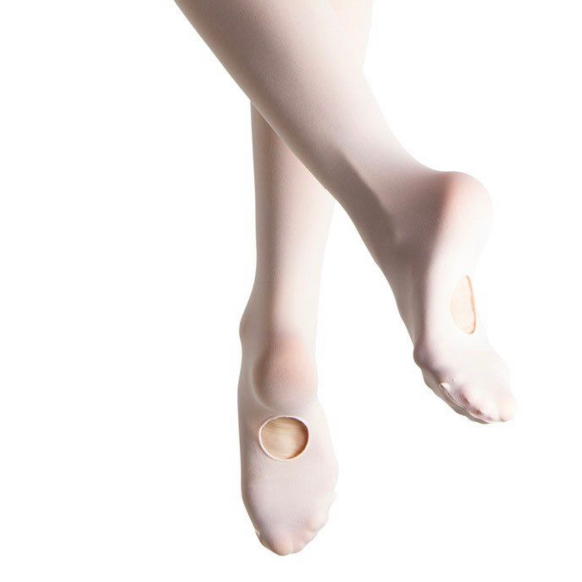 Bloch Theatrical Pink - Embrace Convertible Tights – Opening Night Supplies