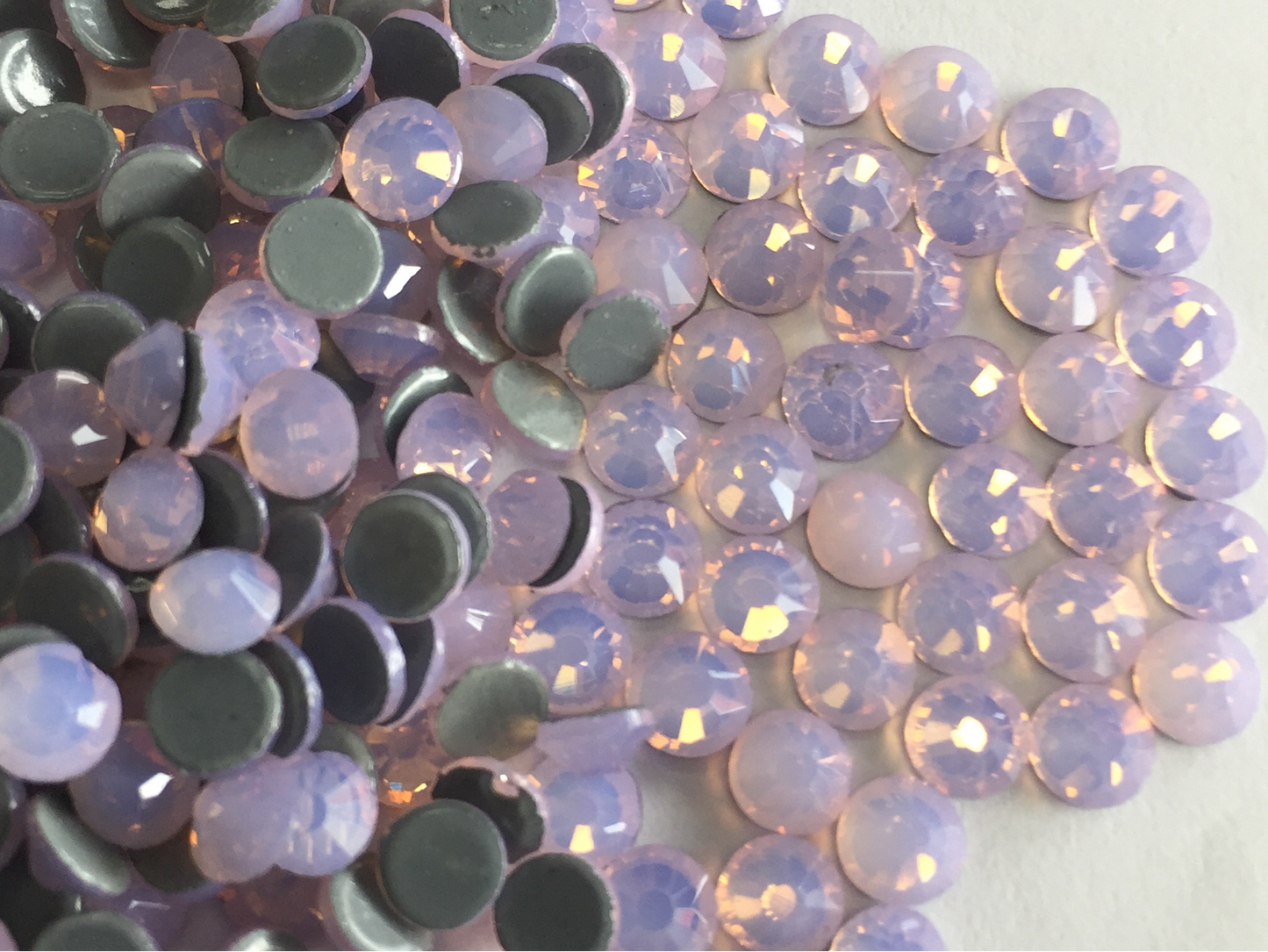 Pink Opal - AAA Hotfix Diamante Crystals