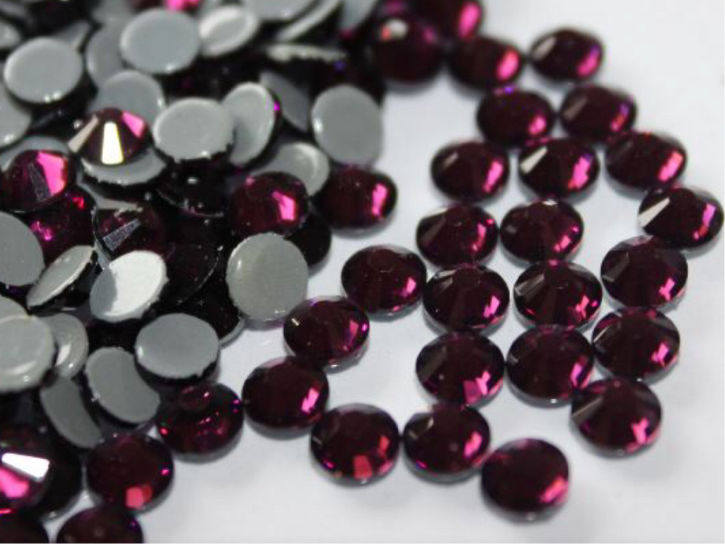 Amethyst - AAA Hotfix Diamante Crystals