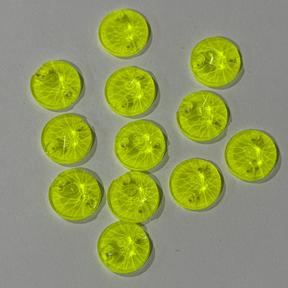 Rivoli 12mm, Neon Yellow