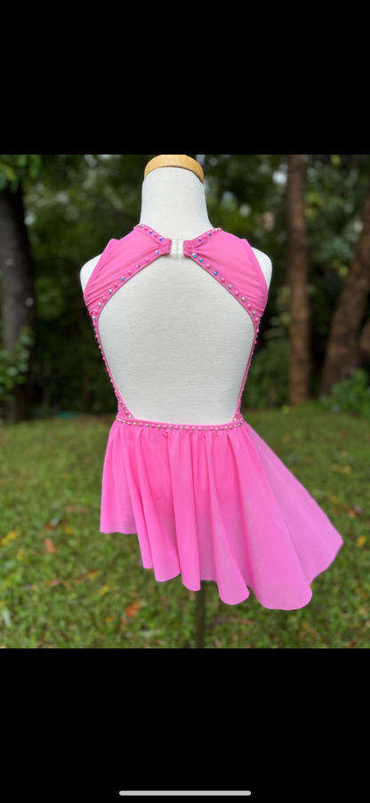 Rosa Leotard with Half Skirt