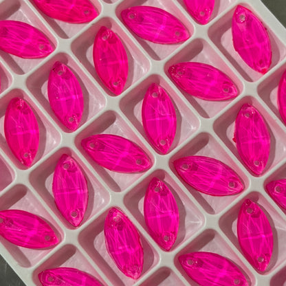 Navette 15mm, Neon Pink
