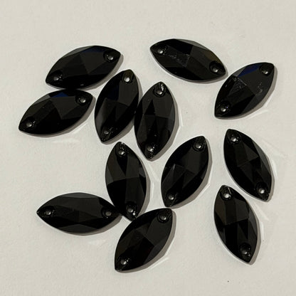 Navette 18mm, Jet Black