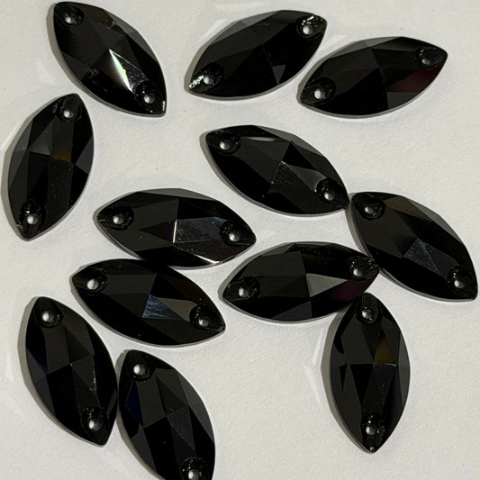 Navette 18mm, Jet Black