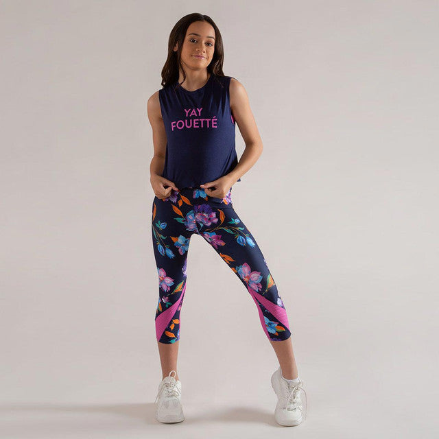 Energetiks Riley Crop - Deep Ink