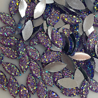 15mm, Horseeye Textured - Light Purple